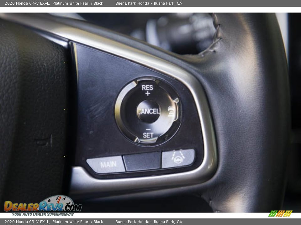2020 Honda CR-V EX-L Platinum White Pearl / Black Photo #13