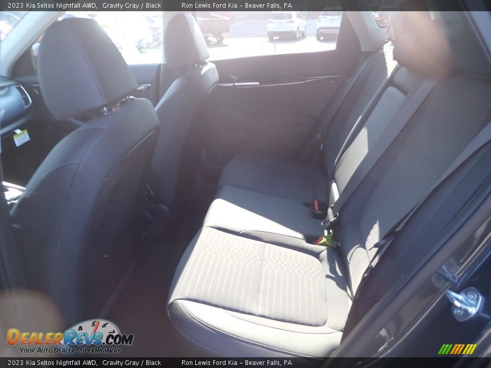 2023 Kia Seltos Nightfall AWD Gravity Gray / Black Photo #12