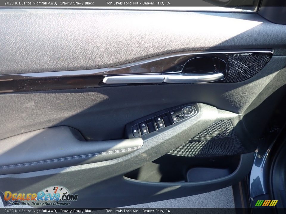 2023 Kia Seltos Nightfall AWD Gravity Gray / Black Photo #15