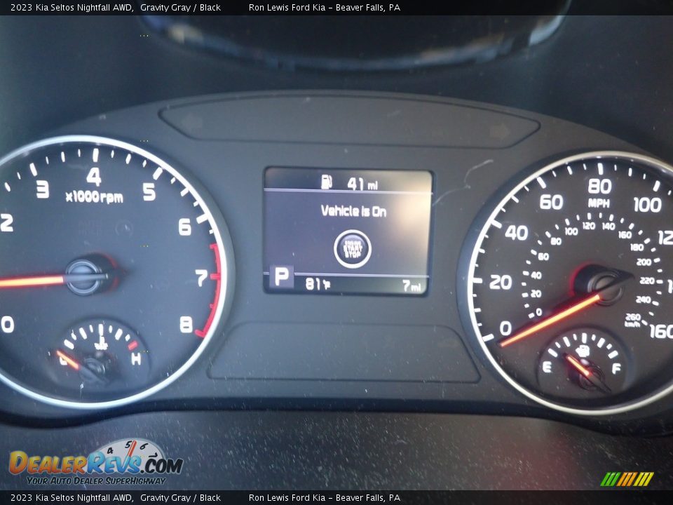 2023 Kia Seltos Nightfall AWD Gravity Gray / Black Photo #16