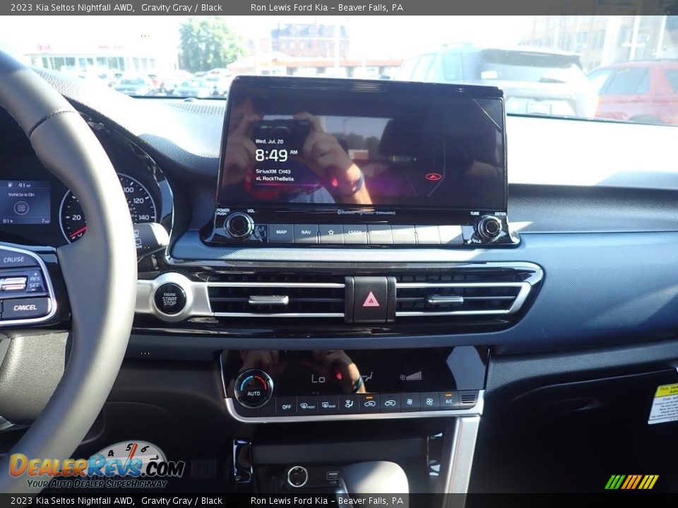 2023 Kia Seltos Nightfall AWD Gravity Gray / Black Photo #17