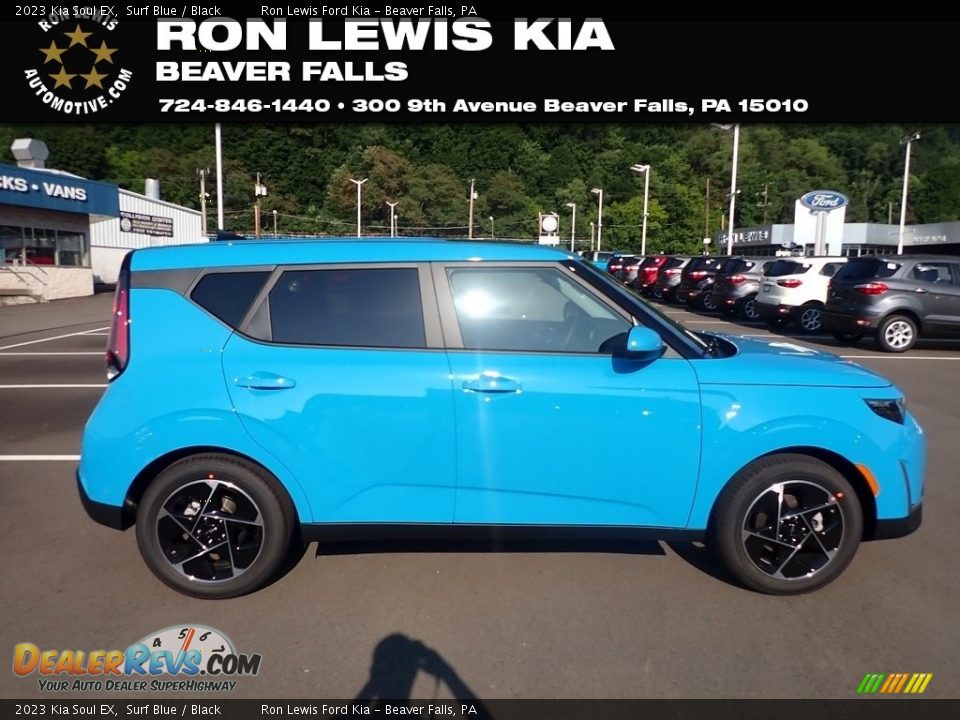 2023 Kia Soul EX Surf Blue / Black Photo #1