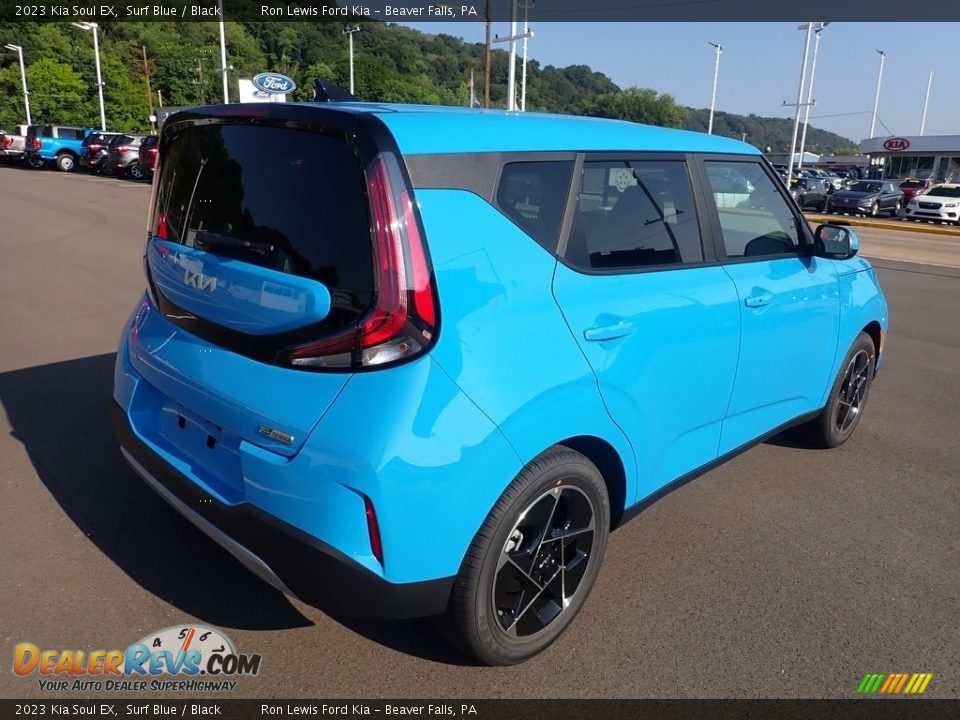 2023 Kia Soul EX Surf Blue / Black Photo #8