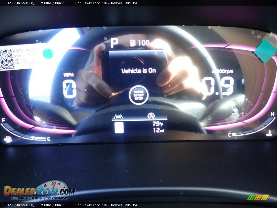 2023 Kia Soul EX Surf Blue / Black Photo #16