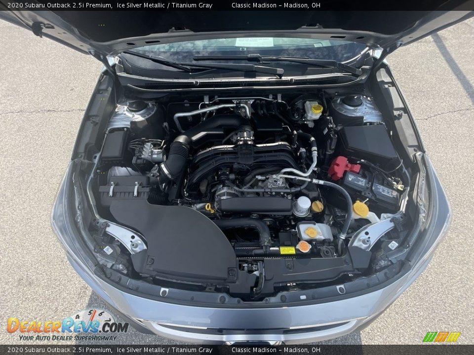 2020 Subaru Outback 2.5i Premium Ice Silver Metallic / Titanium Gray Photo #20