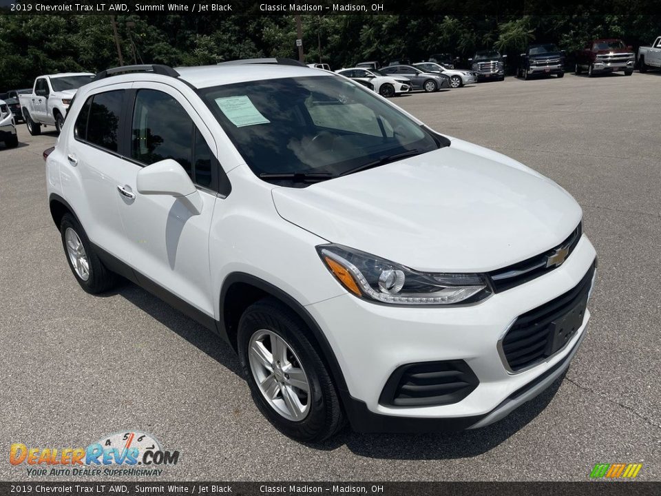 2019 Chevrolet Trax LT AWD Summit White / Jet Black Photo #4