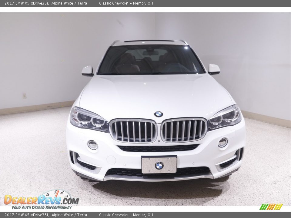 2017 BMW X5 xDrive35i Alpine White / Terra Photo #2