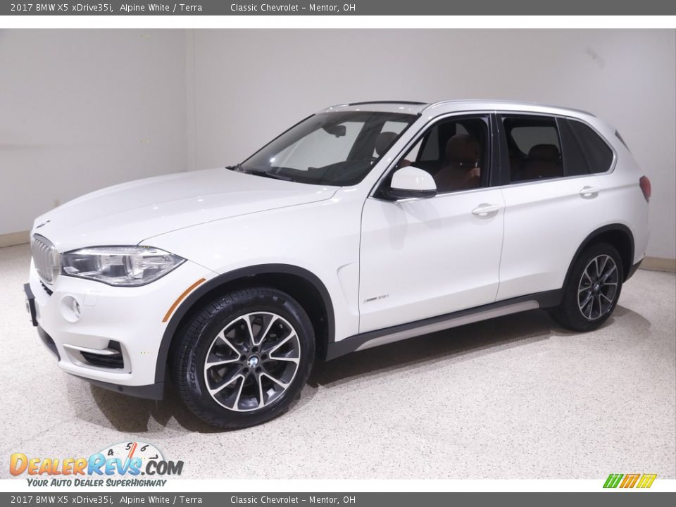 2017 BMW X5 xDrive35i Alpine White / Terra Photo #3