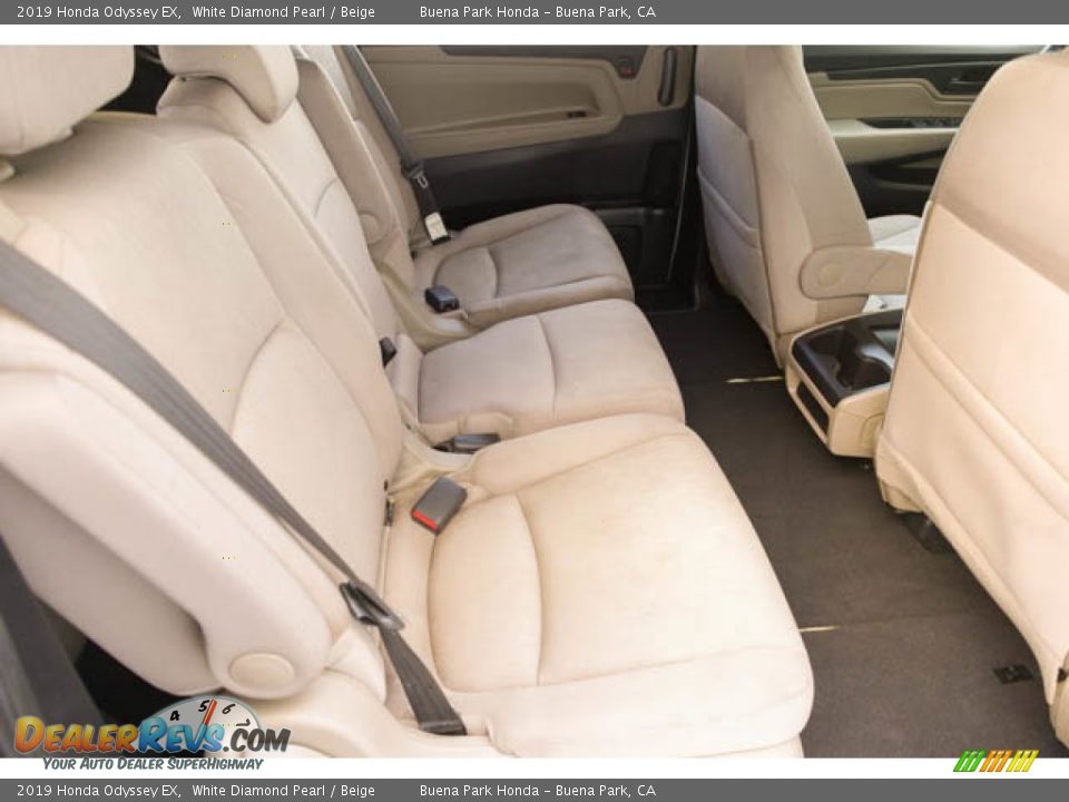 2019 Honda Odyssey EX White Diamond Pearl / Beige Photo #22