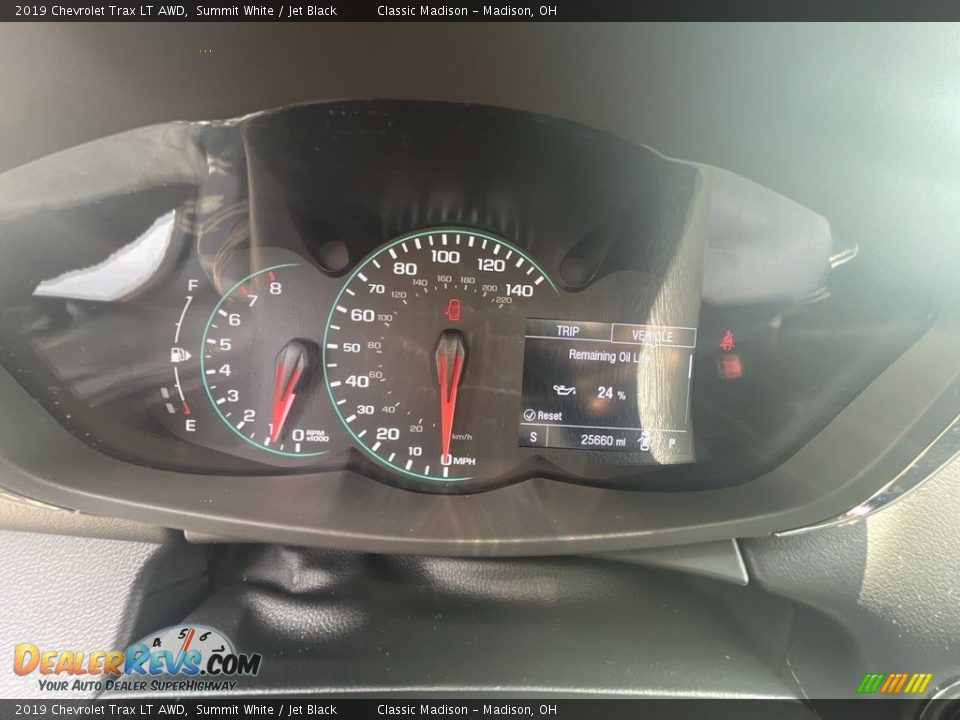 2019 Chevrolet Trax LT AWD Summit White / Jet Black Photo #10