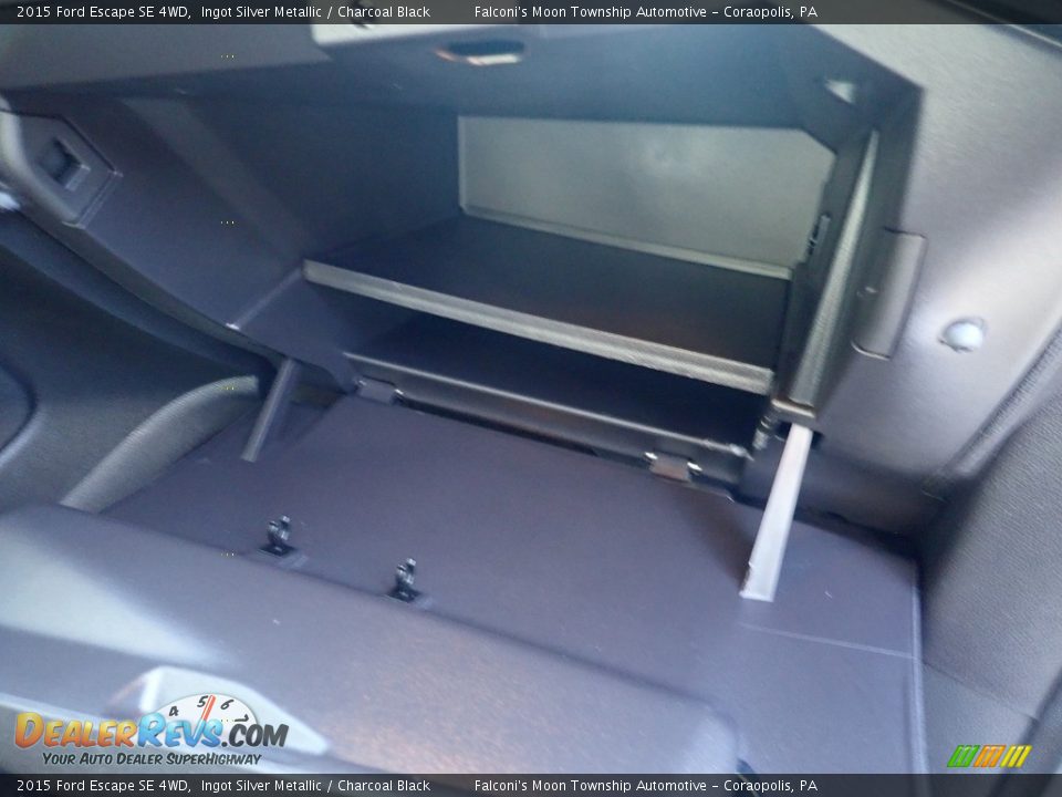 2015 Ford Escape SE 4WD Ingot Silver Metallic / Charcoal Black Photo #13