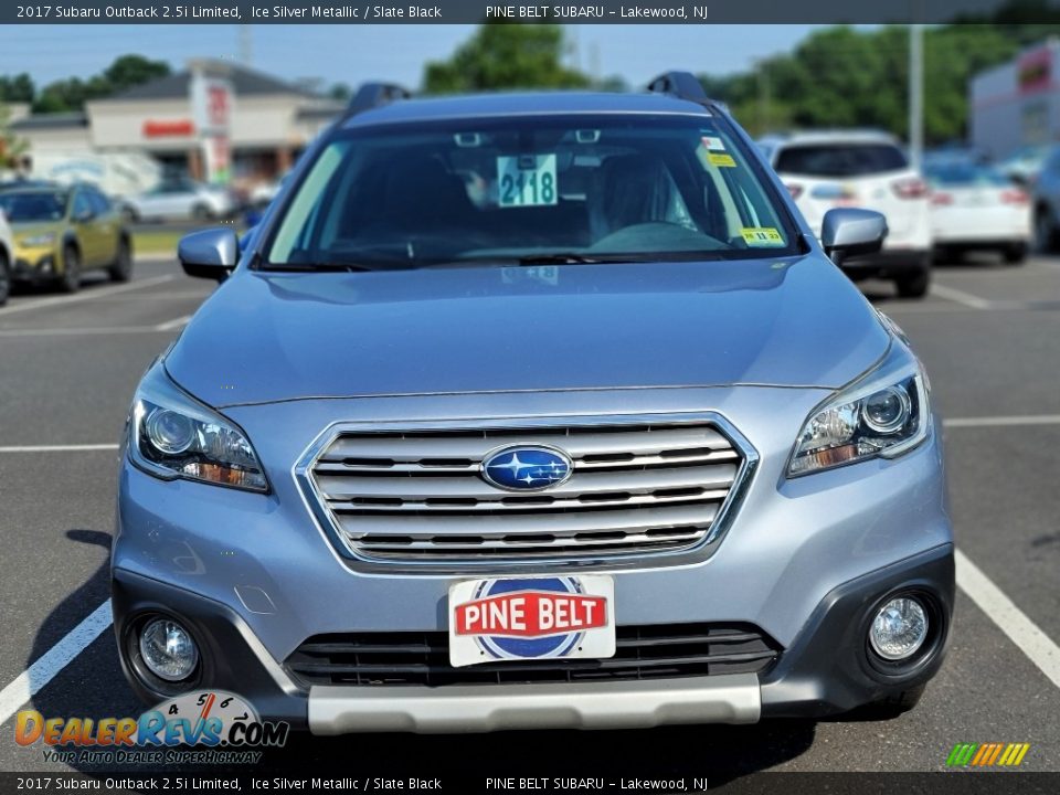 2017 Subaru Outback 2.5i Limited Ice Silver Metallic / Slate Black Photo #2