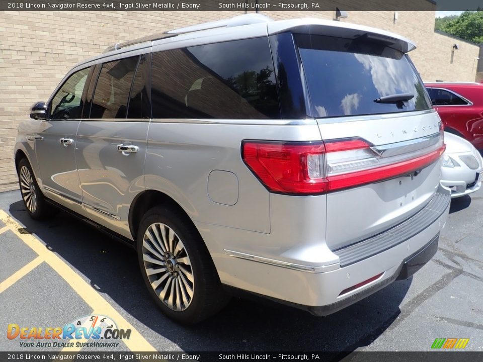 2018 Lincoln Navigator Reserve 4x4 Ingot Silver Metallic / Ebony Photo #2