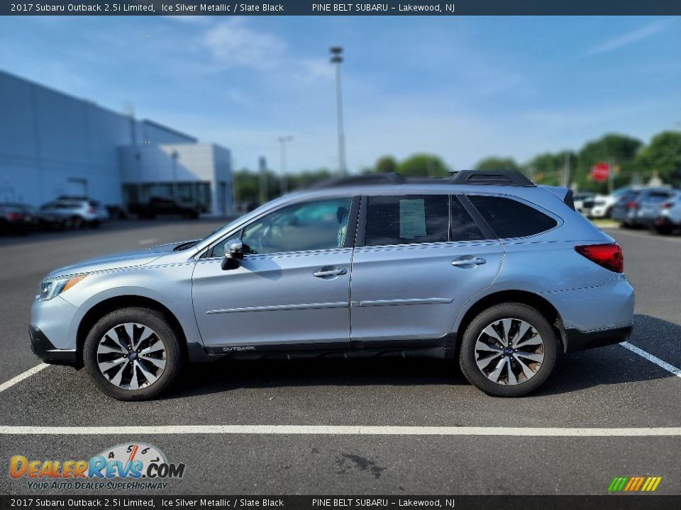 2017 Subaru Outback 2.5i Limited Ice Silver Metallic / Slate Black Photo #9