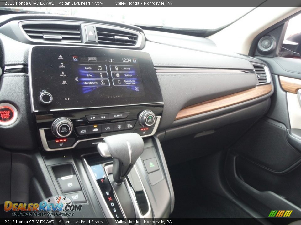 2018 Honda CR-V EX AWD Molten Lava Pearl / Ivory Photo #15