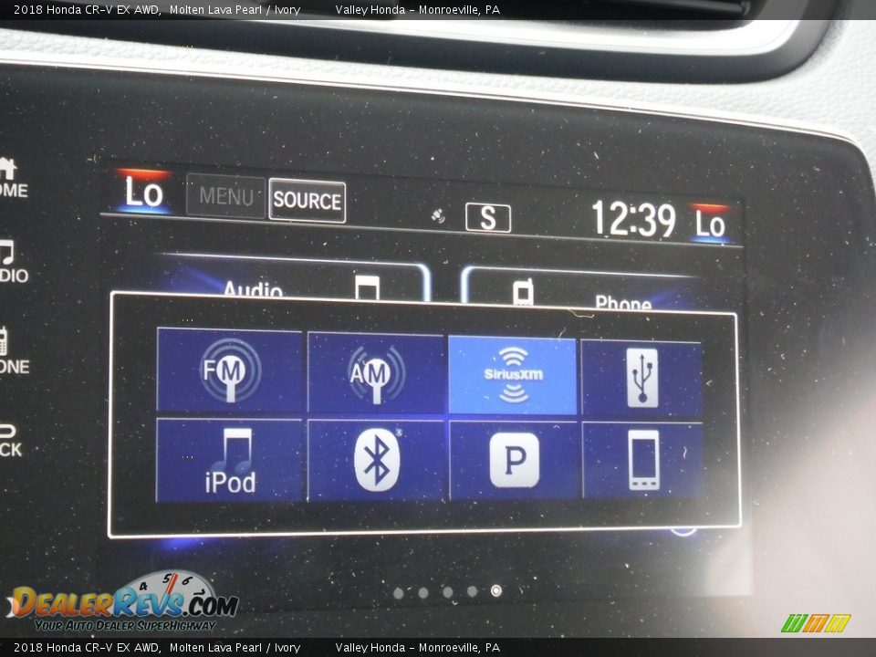 2018 Honda CR-V EX AWD Molten Lava Pearl / Ivory Photo #16