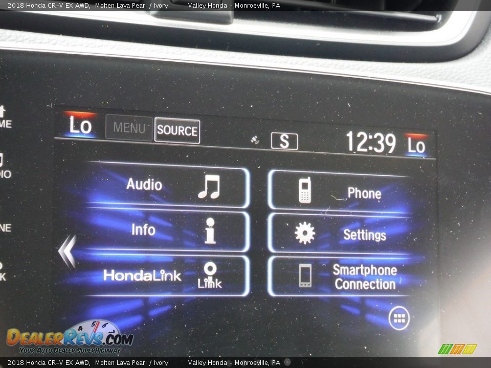2018 Honda CR-V EX AWD Molten Lava Pearl / Ivory Photo #17