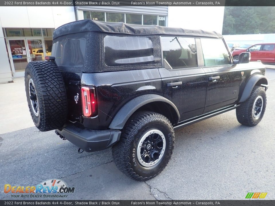 2022 Ford Bronco Badlands 4x4 4-Door Shadow Black / Black Onyx Photo #2