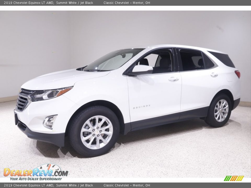 2019 Chevrolet Equinox LT AWD Summit White / Jet Black Photo #3