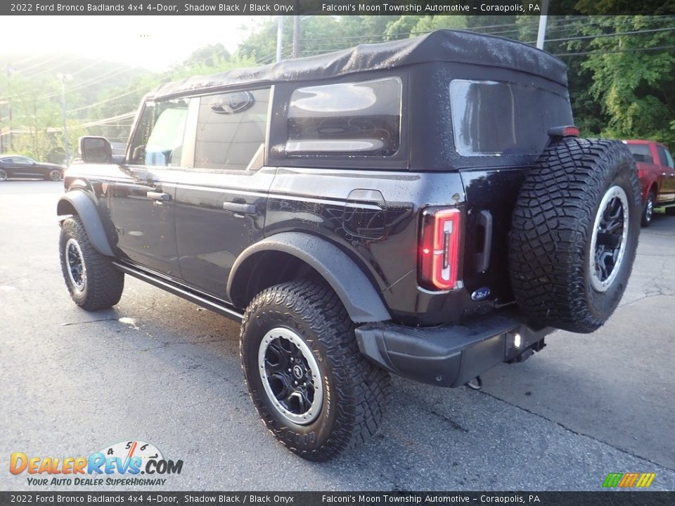 2022 Ford Bronco Badlands 4x4 4-Door Shadow Black / Black Onyx Photo #5