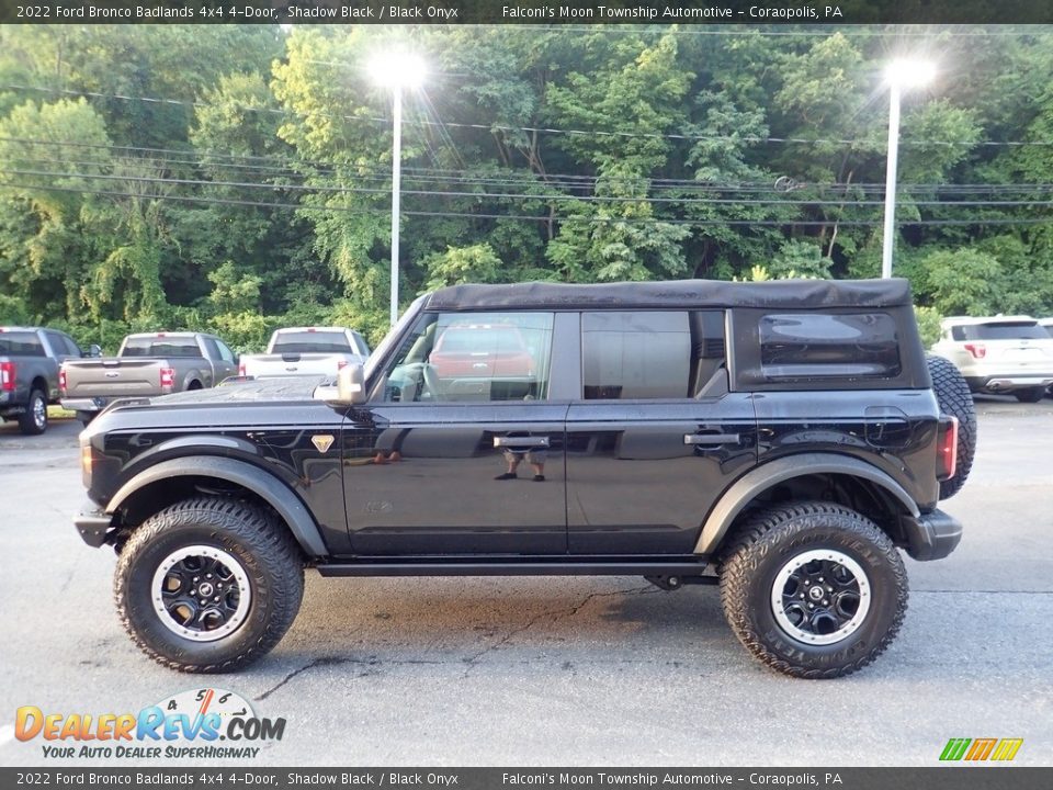 Shadow Black 2022 Ford Bronco Badlands 4x4 4-Door Photo #6