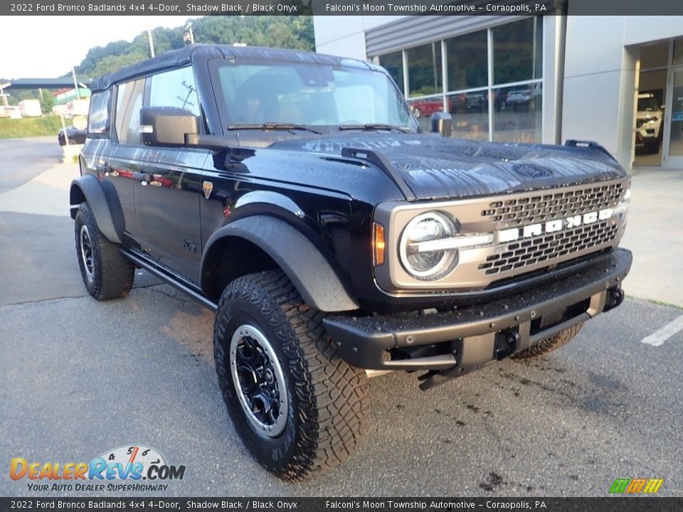 Shadow Black 2022 Ford Bronco Badlands 4x4 4-Door Photo #9