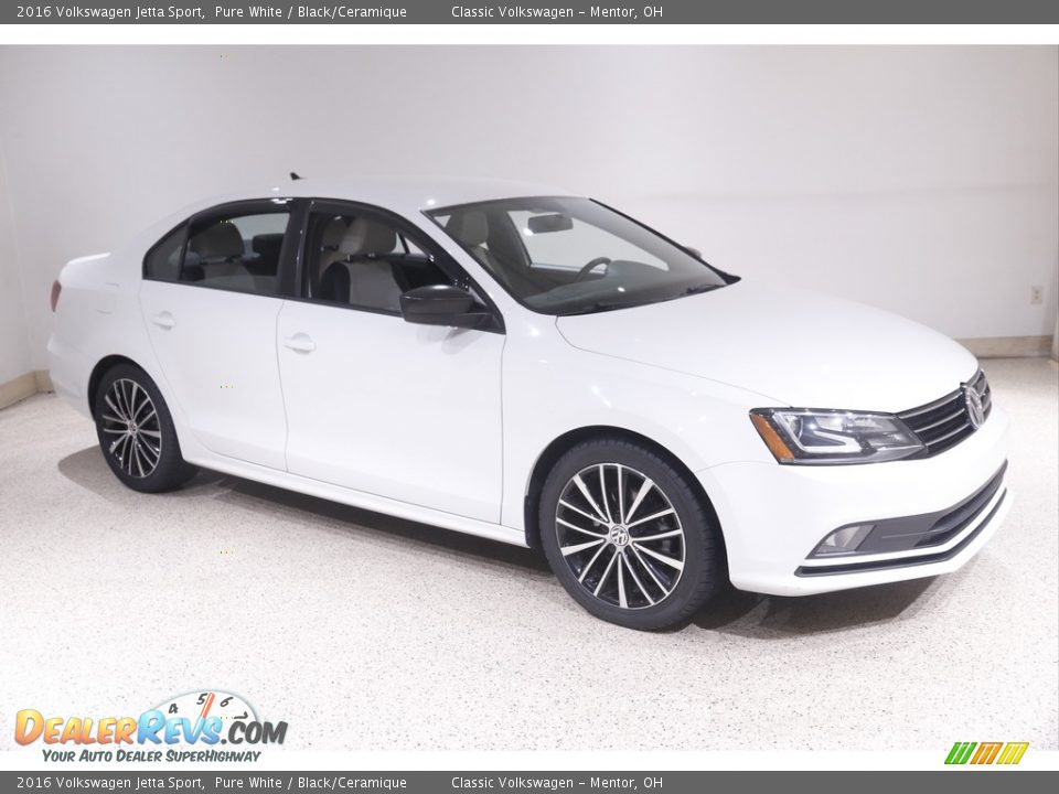 Pure White 2016 Volkswagen Jetta Sport Photo #1