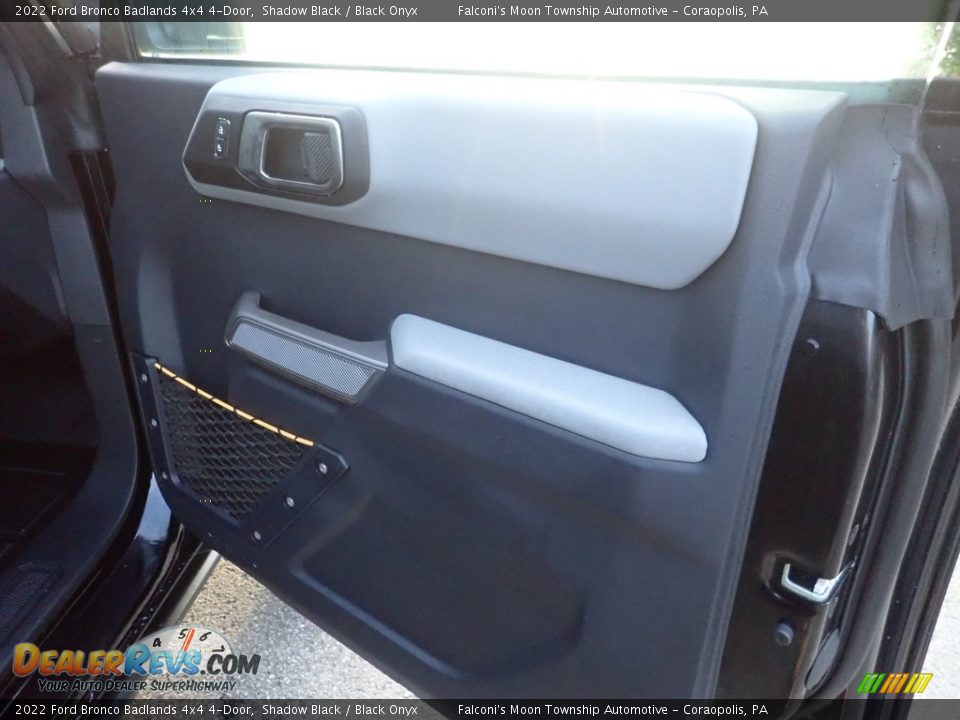 2022 Ford Bronco Badlands 4x4 4-Door Shadow Black / Black Onyx Photo #15