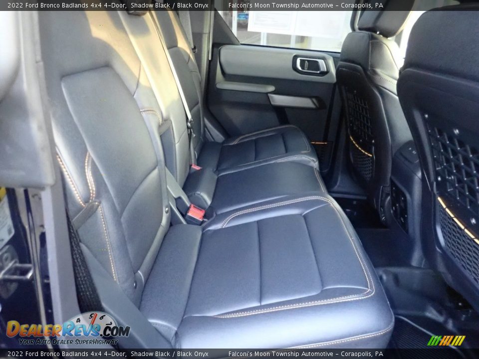 Rear Seat of 2022 Ford Bronco Badlands 4x4 4-Door Photo #16