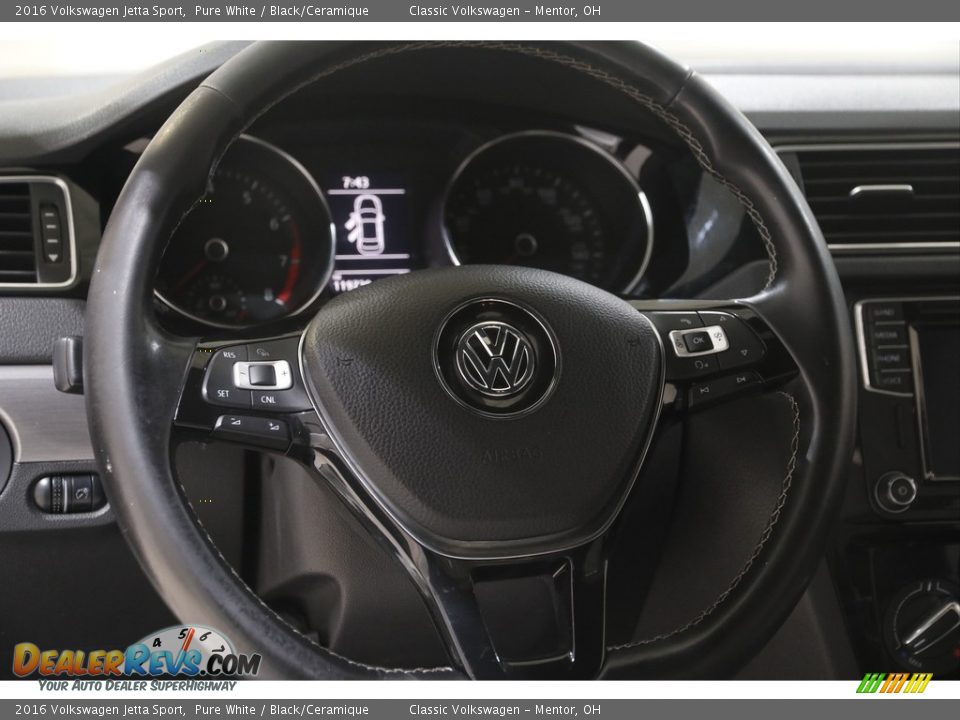 2016 Volkswagen Jetta Sport Steering Wheel Photo #7