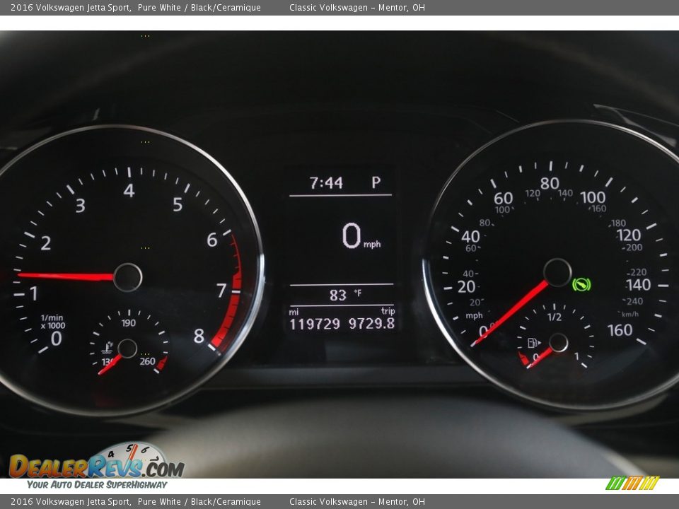 2016 Volkswagen Jetta Sport Gauges Photo #8