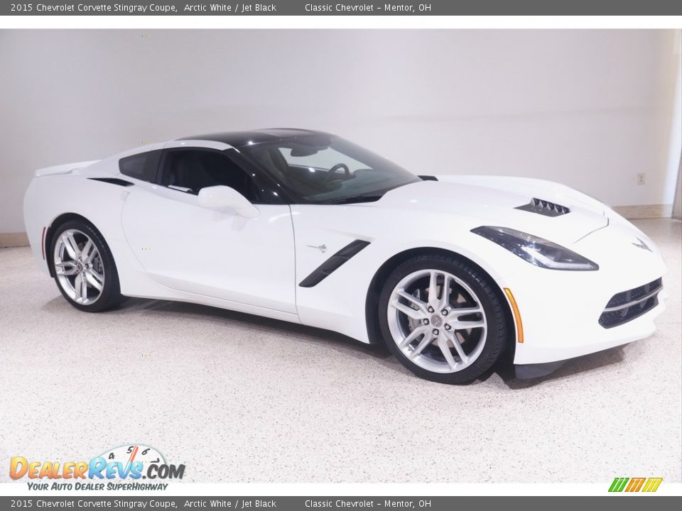 Arctic White 2015 Chevrolet Corvette Stingray Coupe Photo #1