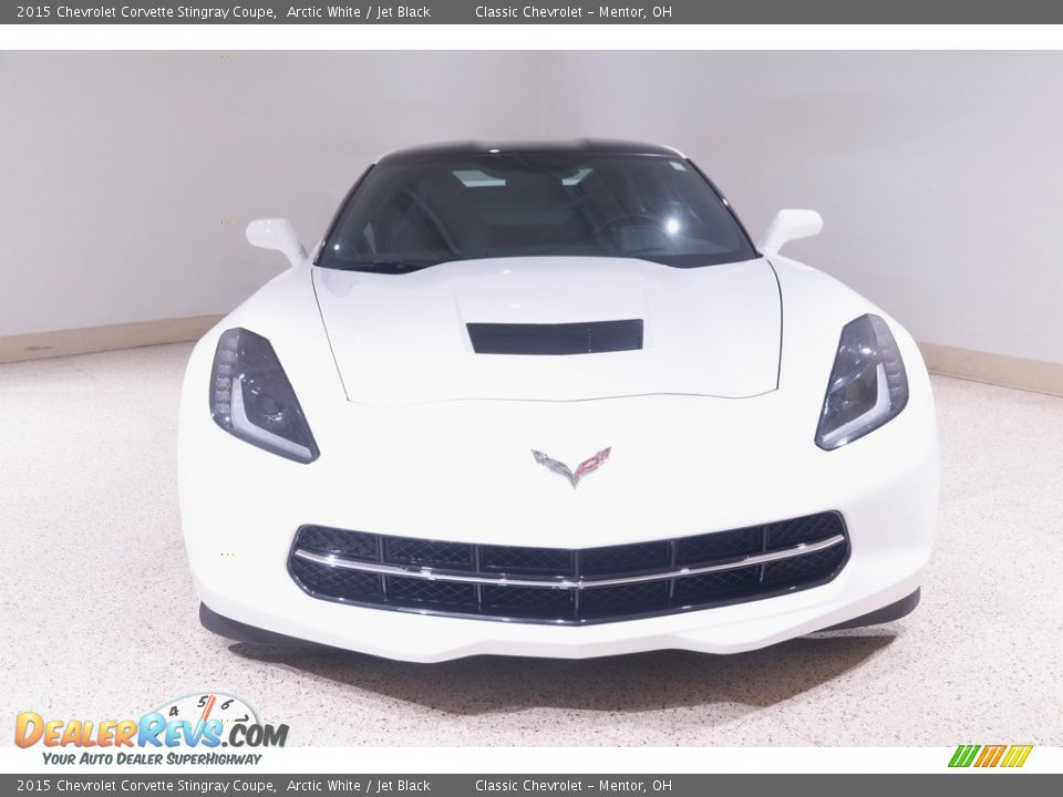 2015 Chevrolet Corvette Stingray Coupe Arctic White / Jet Black Photo #2