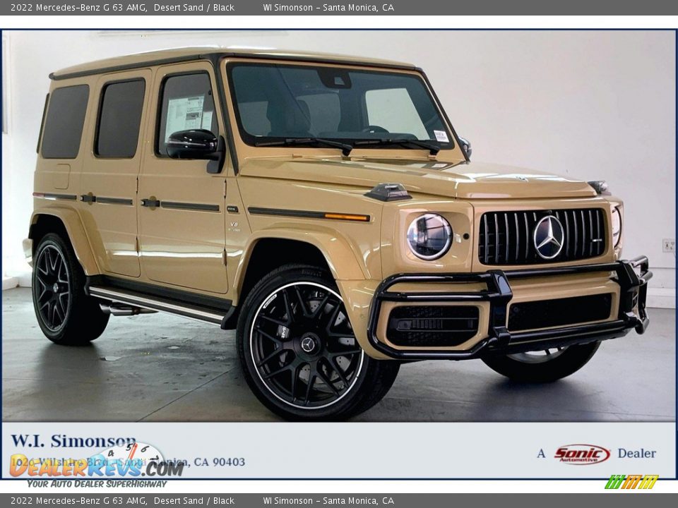 2022 Mercedes-Benz G 63 AMG Desert Sand / Black Photo #1