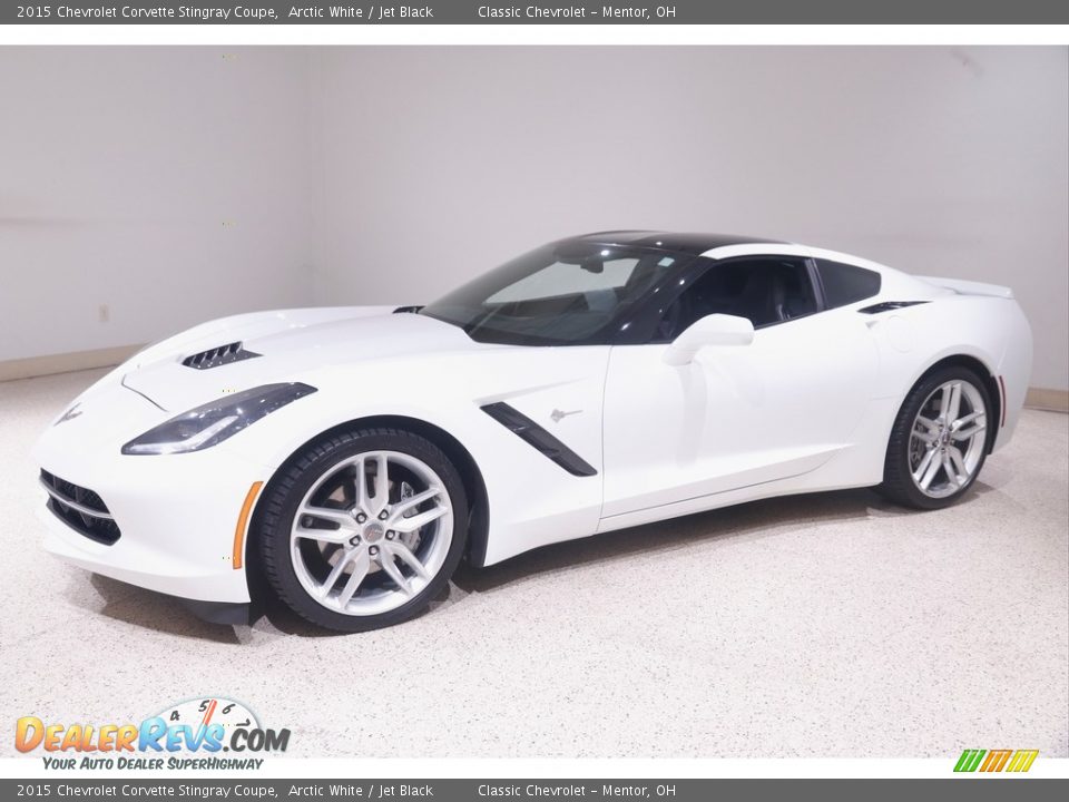 2015 Chevrolet Corvette Stingray Coupe Arctic White / Jet Black Photo #3