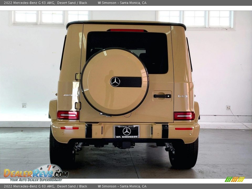 2022 Mercedes-Benz G 63 AMG Desert Sand / Black Photo #3