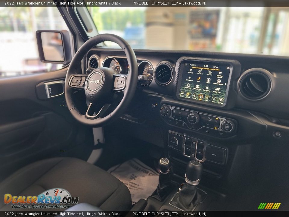 Front Seat of 2022 Jeep Wrangler Unlimited High Tide 4x4 Photo #11