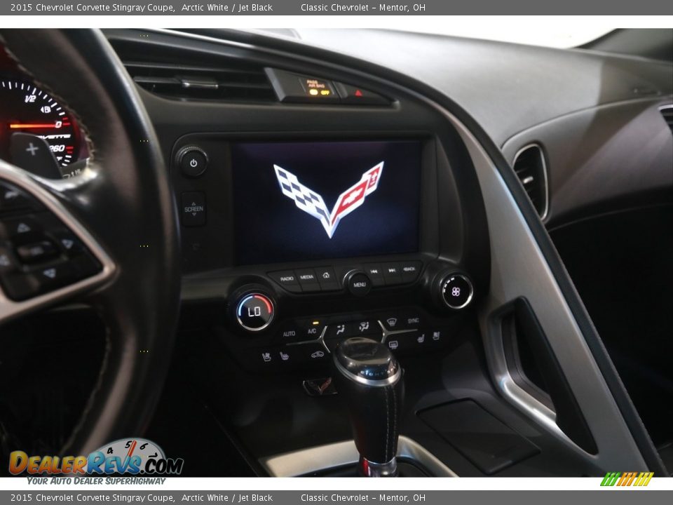 2015 Chevrolet Corvette Stingray Coupe Arctic White / Jet Black Photo #9