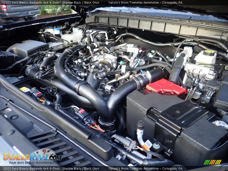 2022 Ford Bronco Badlands 4x4 4-Door 2.7 Liter Turbocharged DOHC 24-Valve Ti-VCT EcoBoost V6 Engine Photo #30