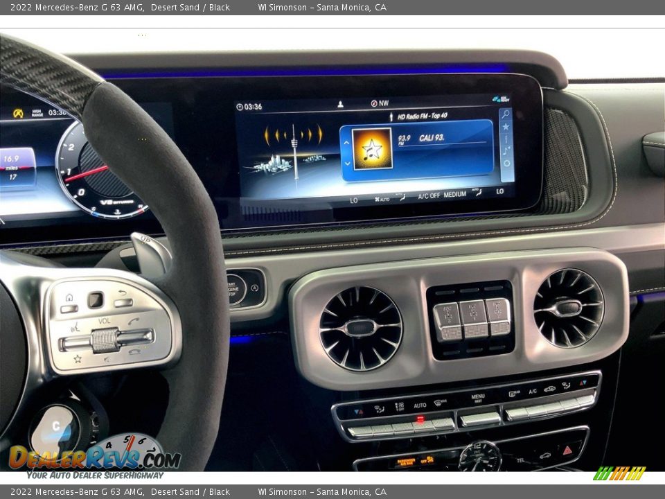 Controls of 2022 Mercedes-Benz G 63 AMG Photo #7