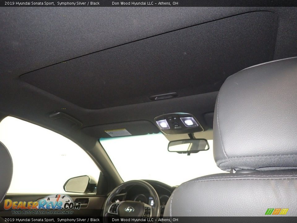 2019 Hyundai Sonata Sport Symphony Silver / Black Photo #2