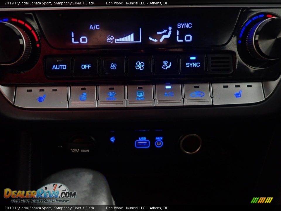 2019 Hyundai Sonata Sport Symphony Silver / Black Photo #3
