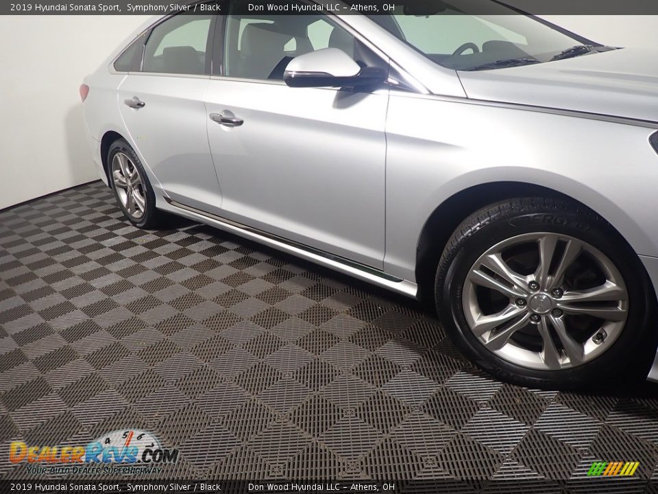 2019 Hyundai Sonata Sport Symphony Silver / Black Photo #6