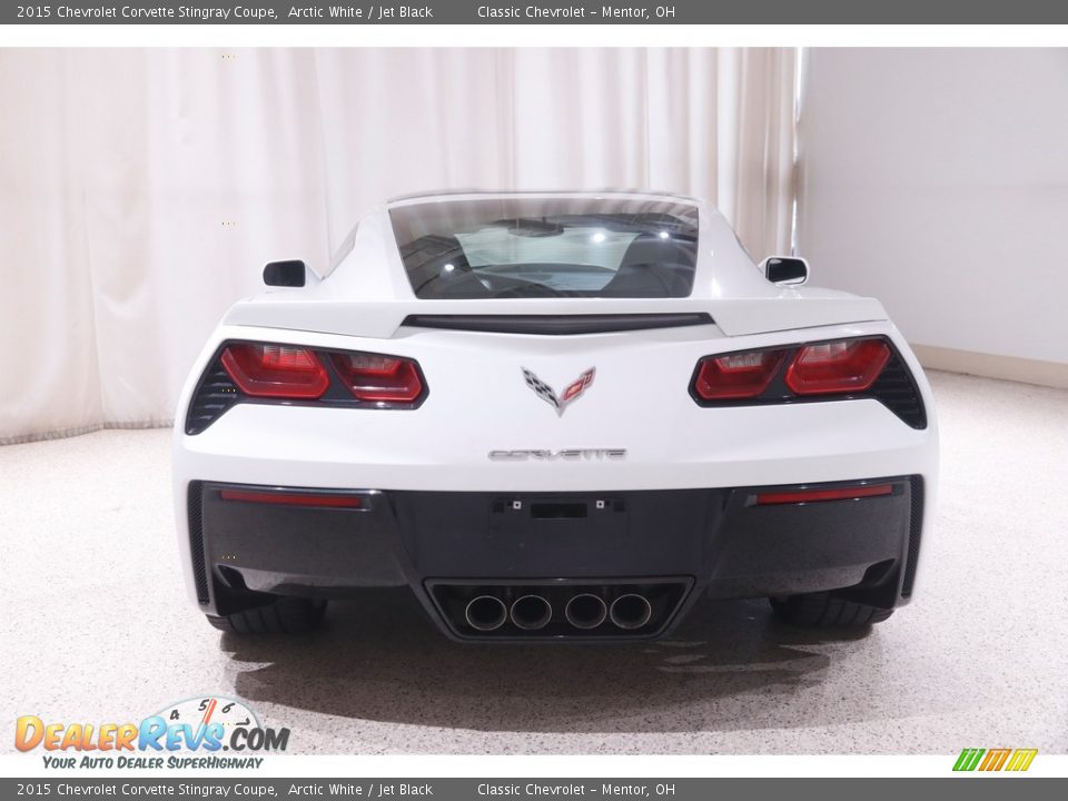 2015 Chevrolet Corvette Stingray Coupe Arctic White / Jet Black Photo #19