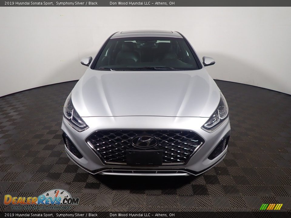 2019 Hyundai Sonata Sport Symphony Silver / Black Photo #7