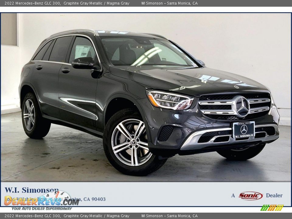 2022 Mercedes-Benz GLC 300 Graphite Gray Metallic / Magma Gray Photo #1