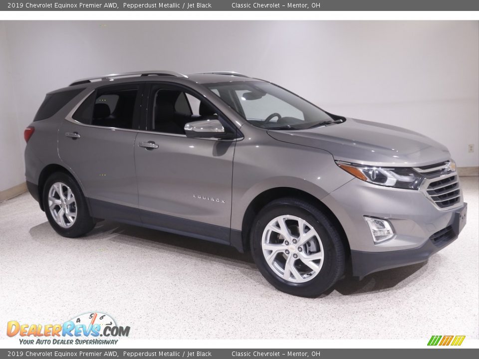 2019 Chevrolet Equinox Premier AWD Pepperdust Metallic / Jet Black Photo #1