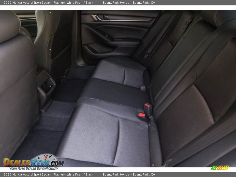 2020 Honda Accord Sport Sedan Platinum White Pearl / Black Photo #4