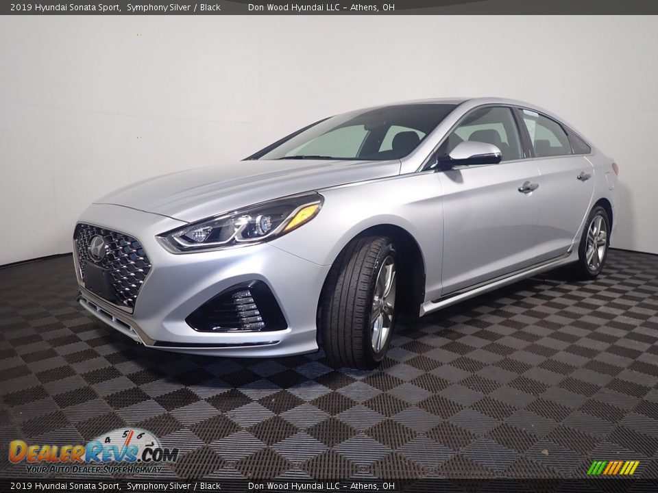 2019 Hyundai Sonata Sport Symphony Silver / Black Photo #10
