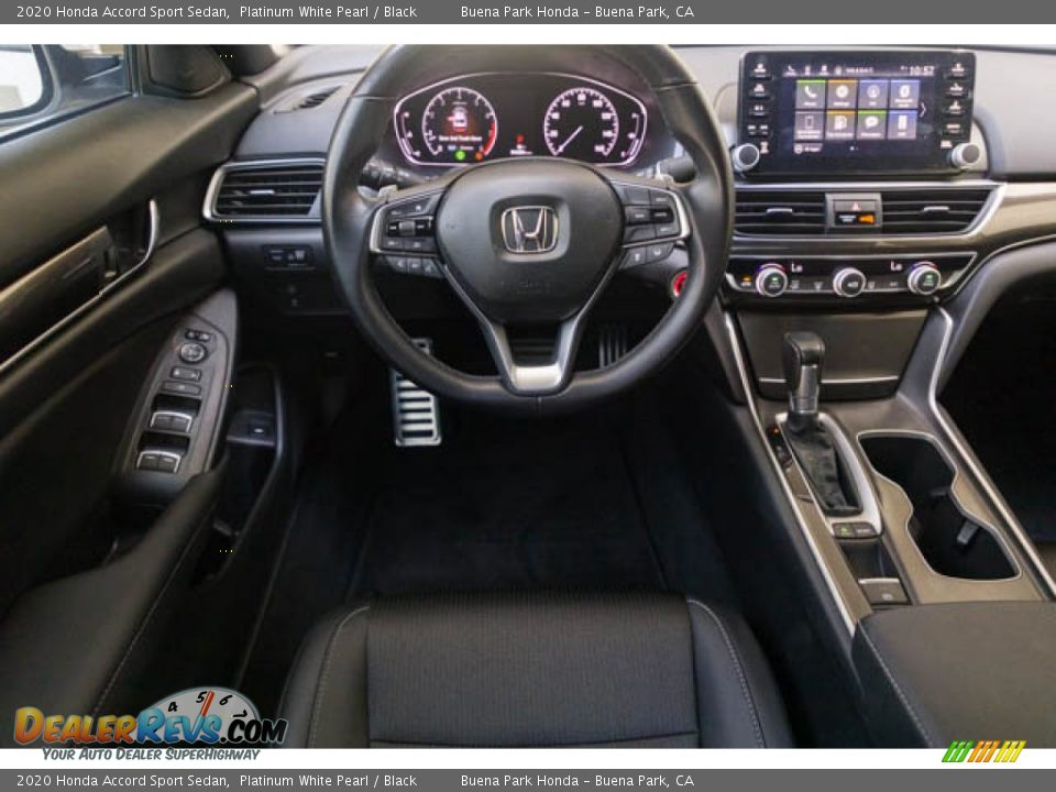 2020 Honda Accord Sport Sedan Platinum White Pearl / Black Photo #5